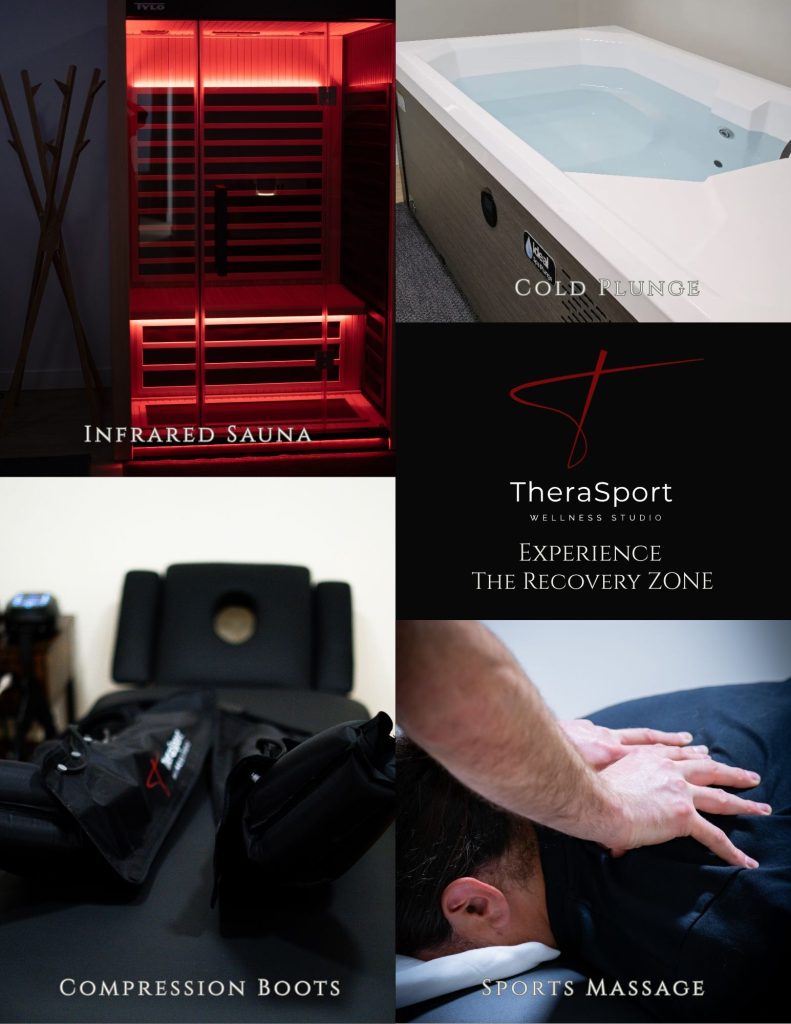 TheraSport Wellness massage image TheraSport Wellness therapist giving sports massage for muscle recovery